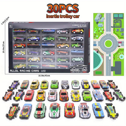 50PCS 3 inch Cars Toys Set