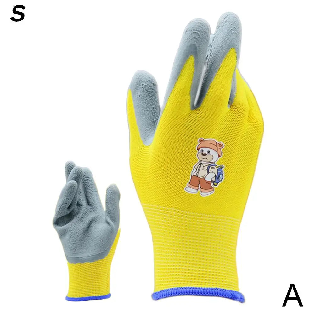 Kids Waterproof Garden Work Gloves