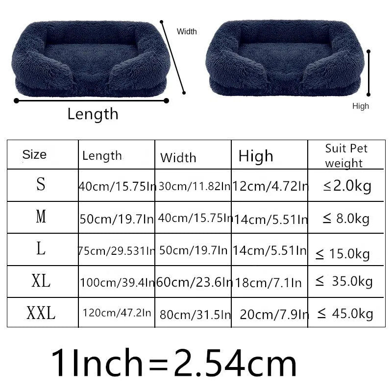 Dog Bed Dog Plush Pet Bed