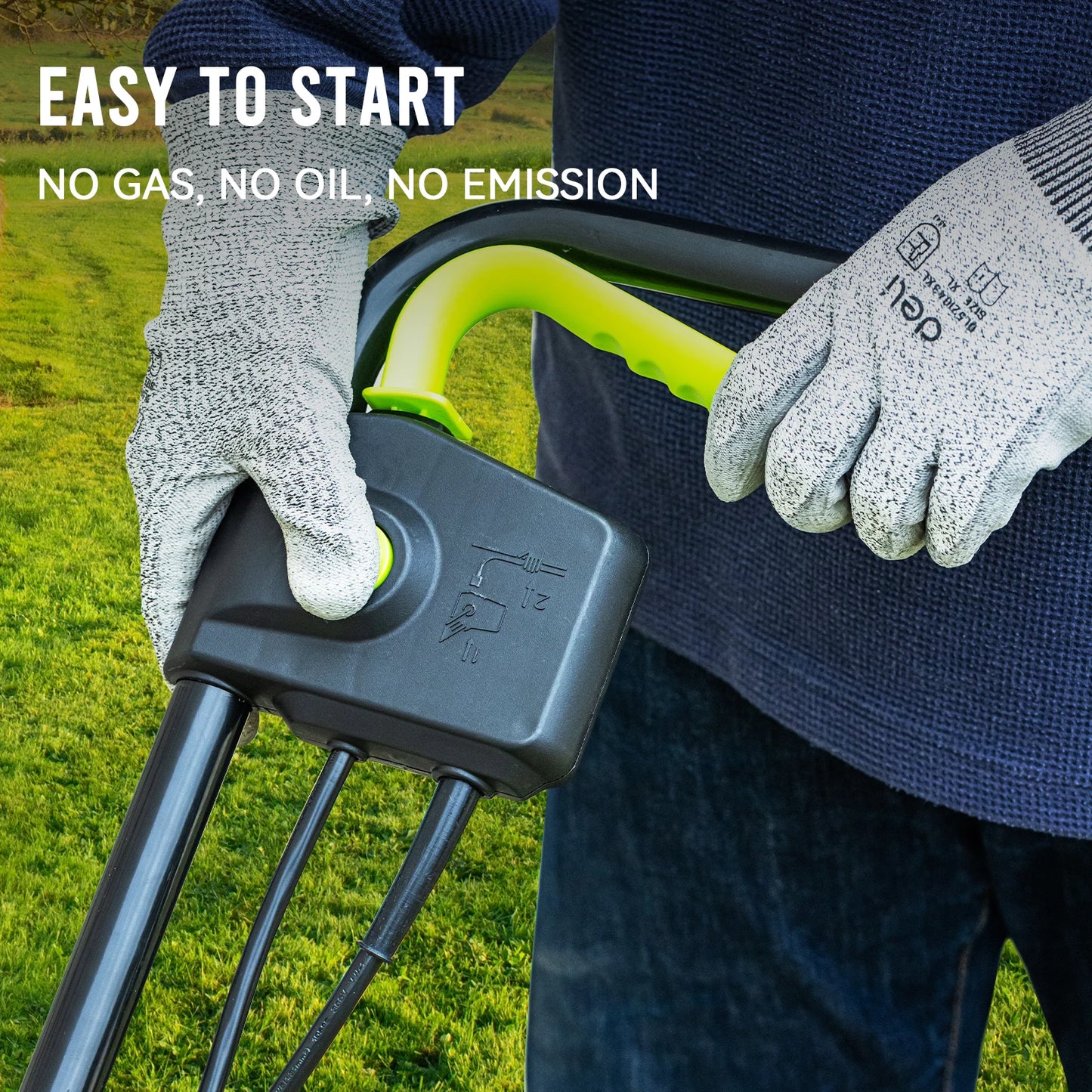 Deli 2-in-1 Electric Dethatcher & Scarifier