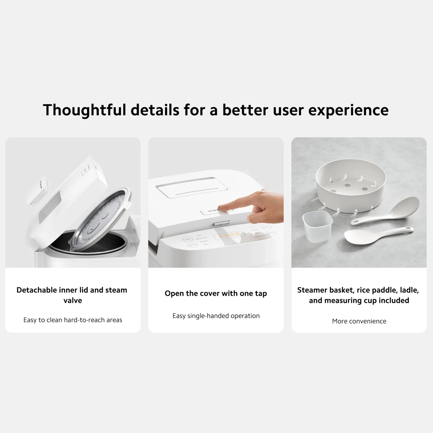 Xiaomi Smart Multifunctional Rice Cooker 3L,