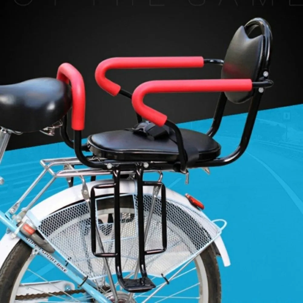 Rear-mounted Child Bike Seat Saddle‌ Armrest Easy Installation ‌Child Bicycle Seat for MTB Pedal Child Safety Seat Baby Seat