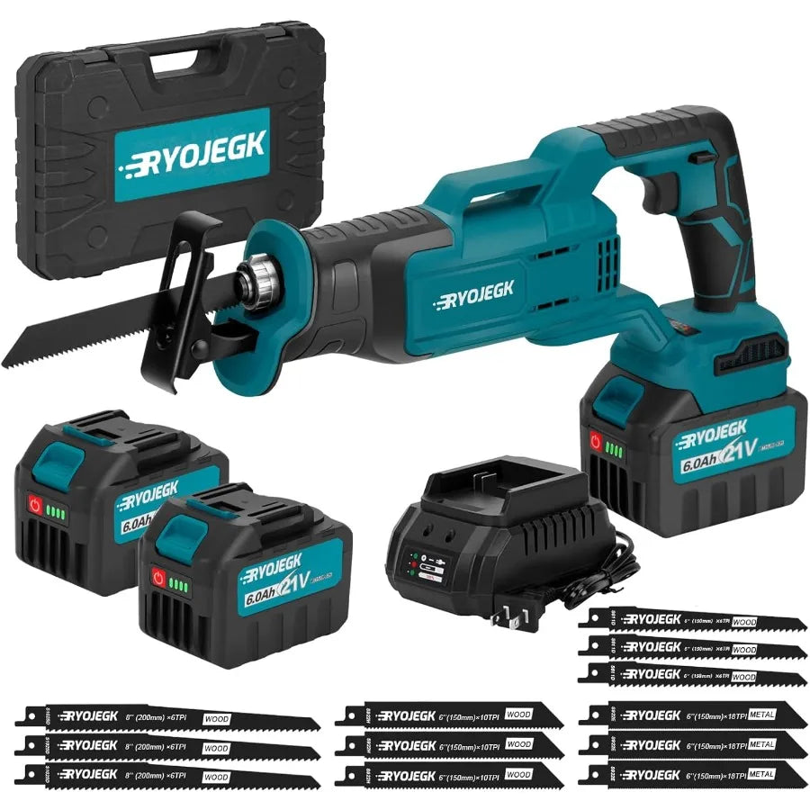 21V Cordless Sawsall W/2 Batteries and accessories