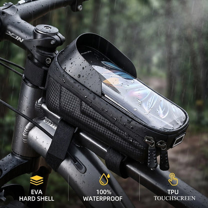 Touchscreen Bike Top Tube Bag