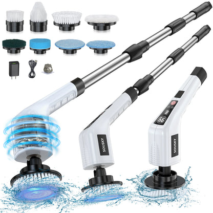 Cordless Cleaning Brush 8 in 1 Multifunctional