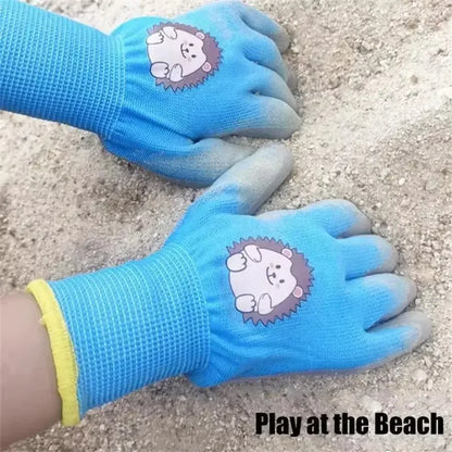 Kids Waterproof Garden Work Gloves