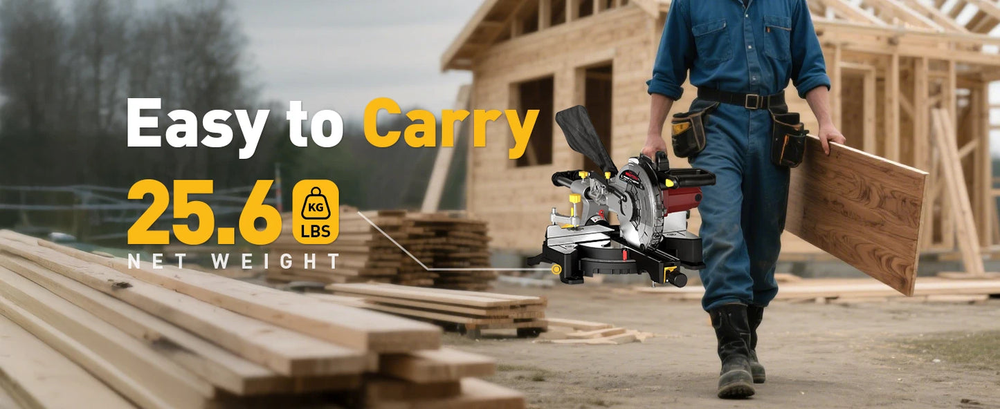 12" sliding compound chop saw