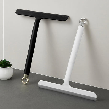 Silicone Squeegee with Plastic Handle Dual Blade