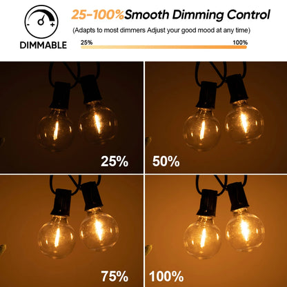 G40 Outdoor Solar String Light Garland