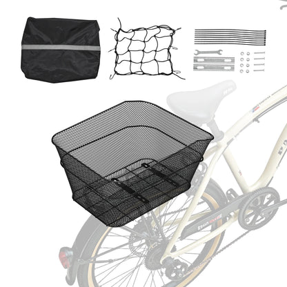 SucceBuy Rear Bike Basket