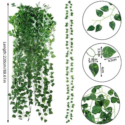 10M Artificial Plant Green Ivy