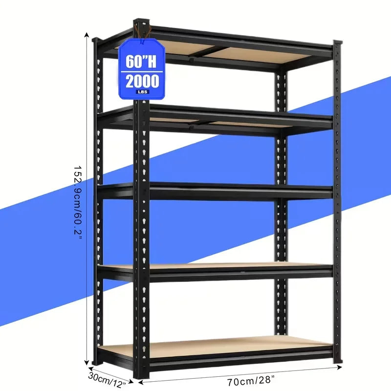 72"/60"H Garage Shelving