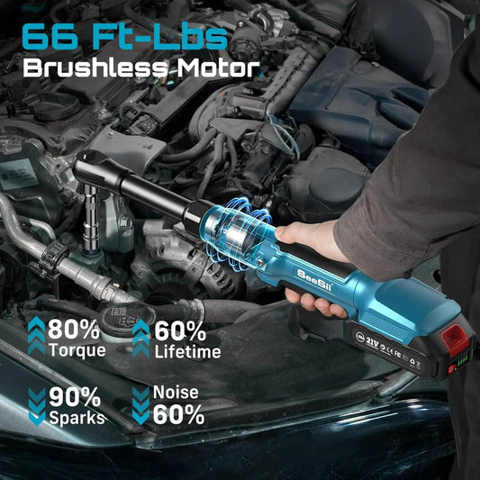 Seesii 3/8" 21V Cordless Electric Wrench