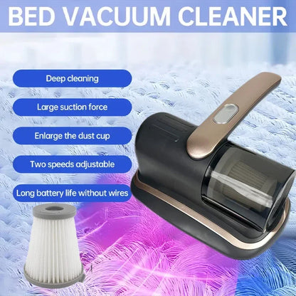 Wireless Handheld Mattress Vacuum Cleaner with UV-C Light