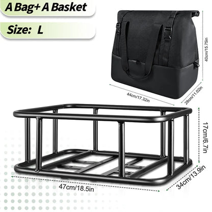 Rear Bike Basket Bicycle Cargo Rack