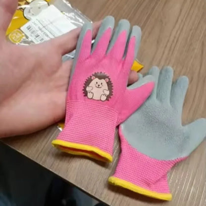Kids Waterproof Garden Work Gloves