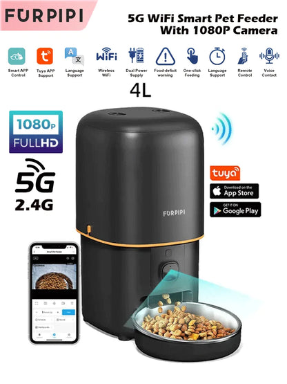 Automatic Cat Feeder Camera