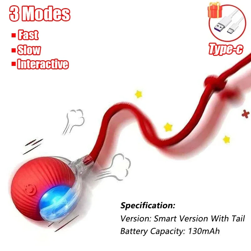 1~3pcs Cat Interactive Ball Toy Automatic