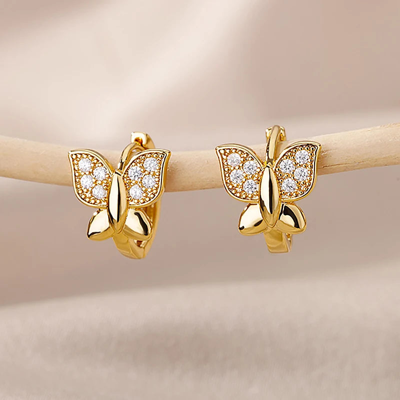Butterfly Earrings For Women Girls