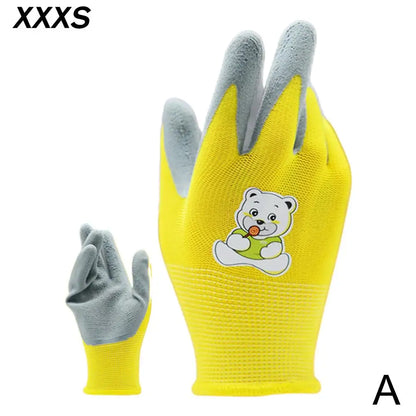 Kids Waterproof Garden Work Gloves