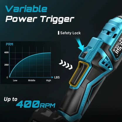 Seesii 3/8" 21V Cordless Electric Wrench
