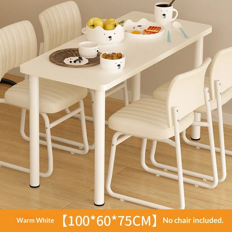 Dinner Table Extendable W/ 4 comfortable chairs