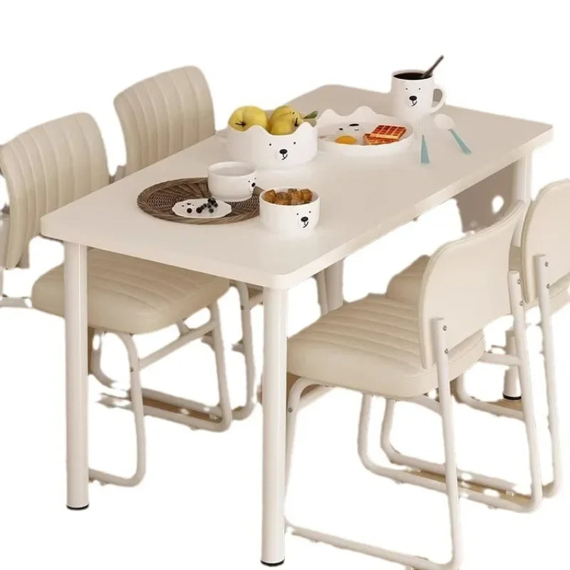 Dinner Table Extendable W/ 4 comfortable chairs
