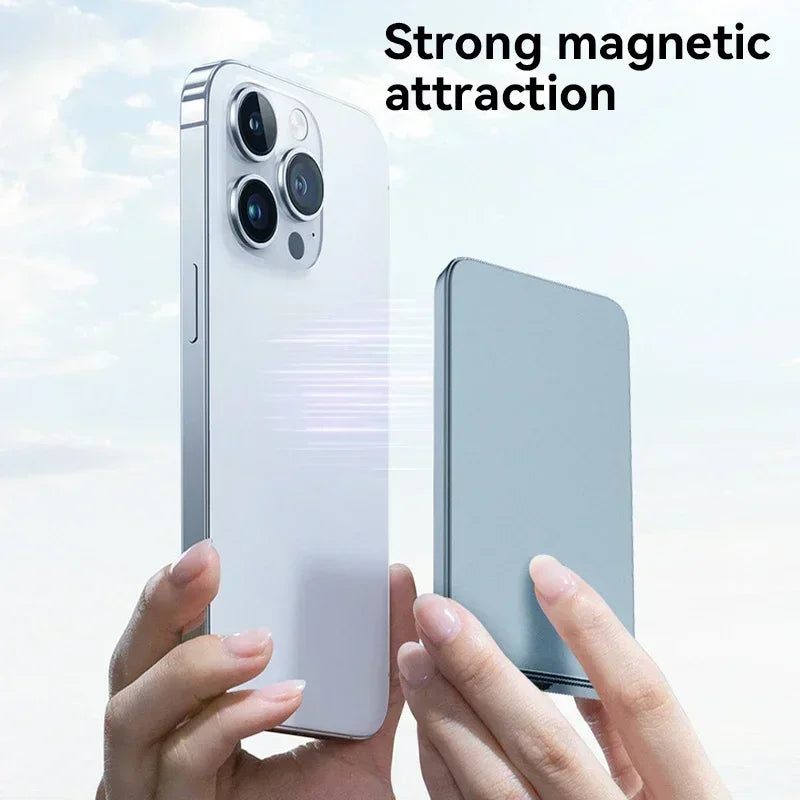 Lenovo 500000mAh Magnetic Power Bank PD22.5W Super Fast Charging Portable External Battery for Magsafe For Iphone Samsung Huawei