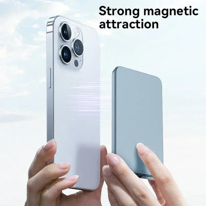 Lenovo 500000mAh Magnetic Power Bank PD22.5W Super Fast Charging Portable External Battery for Magsafe For Iphone Samsung Huawei