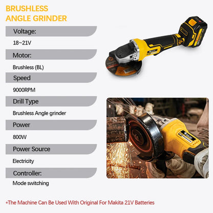 Angle Grinder Cordless