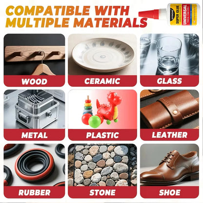 Super Shoe Glue, Professional Grade Repair Adhesive for Sneakers, Boots, Heels & Soles, Waterproof & Flexible Cyanoacrylate Glue