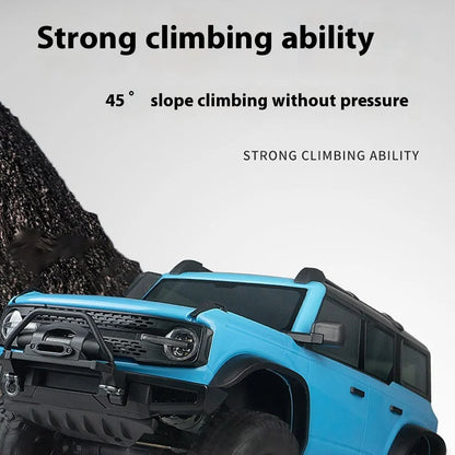 NEW Upgrades 2025 HB R001 Bronco with electric winch 1/10 4WD Remote Control Off-road Vehicle Electric Model RC Climbing