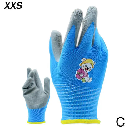 Kids Waterproof Garden Work Gloves