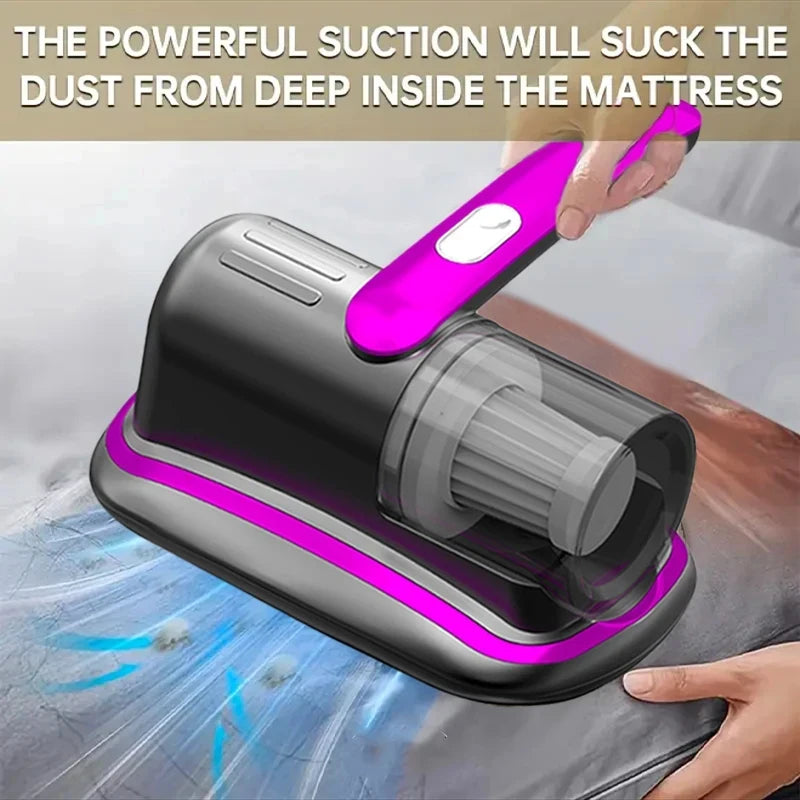 Wireless Handheld Mattress Vacuum Cleaner with UV-C Light