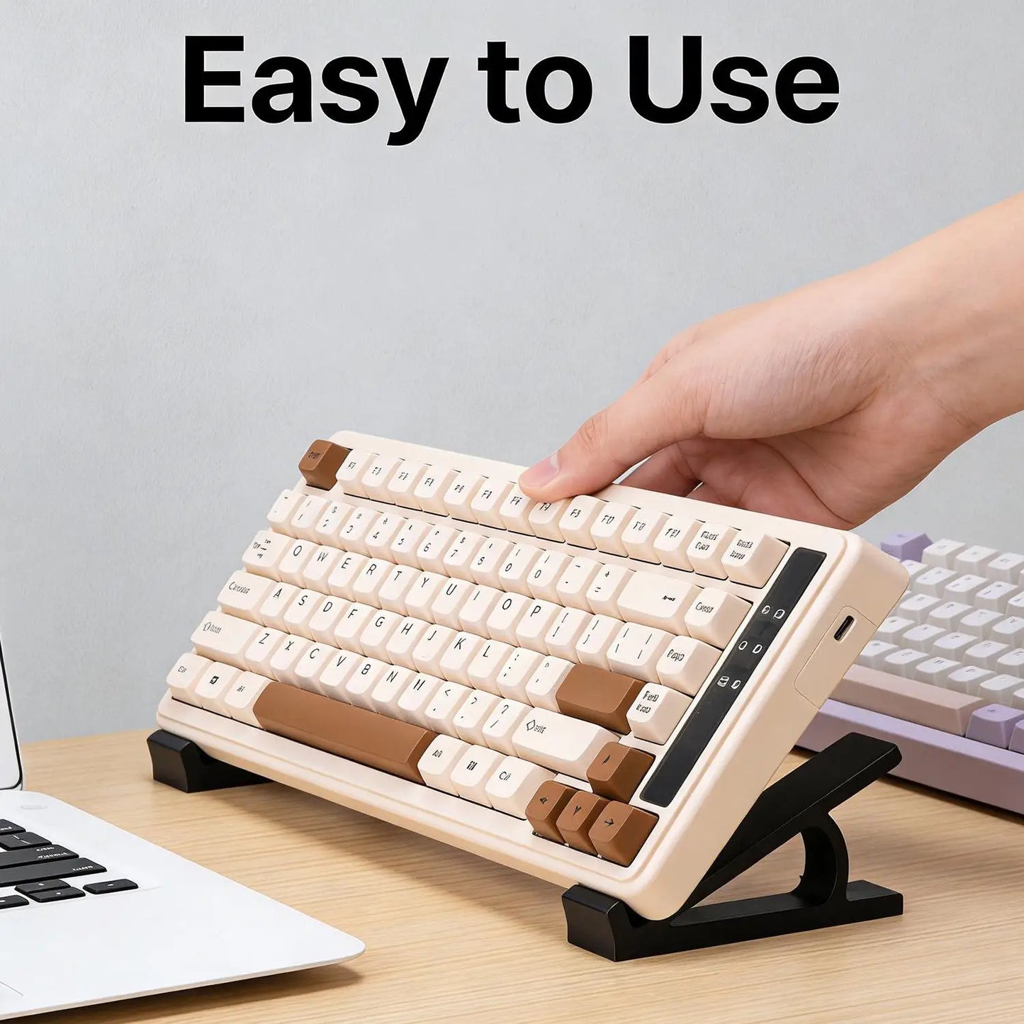 4PCS Desktop Keyboard Stands