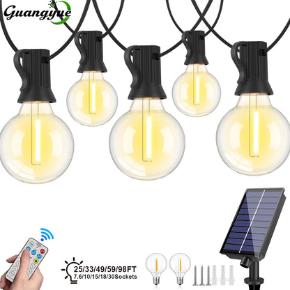G40 Outdoor Solar String Light Garland