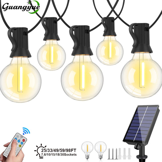 G40 Outdoor Solar String Light Garland