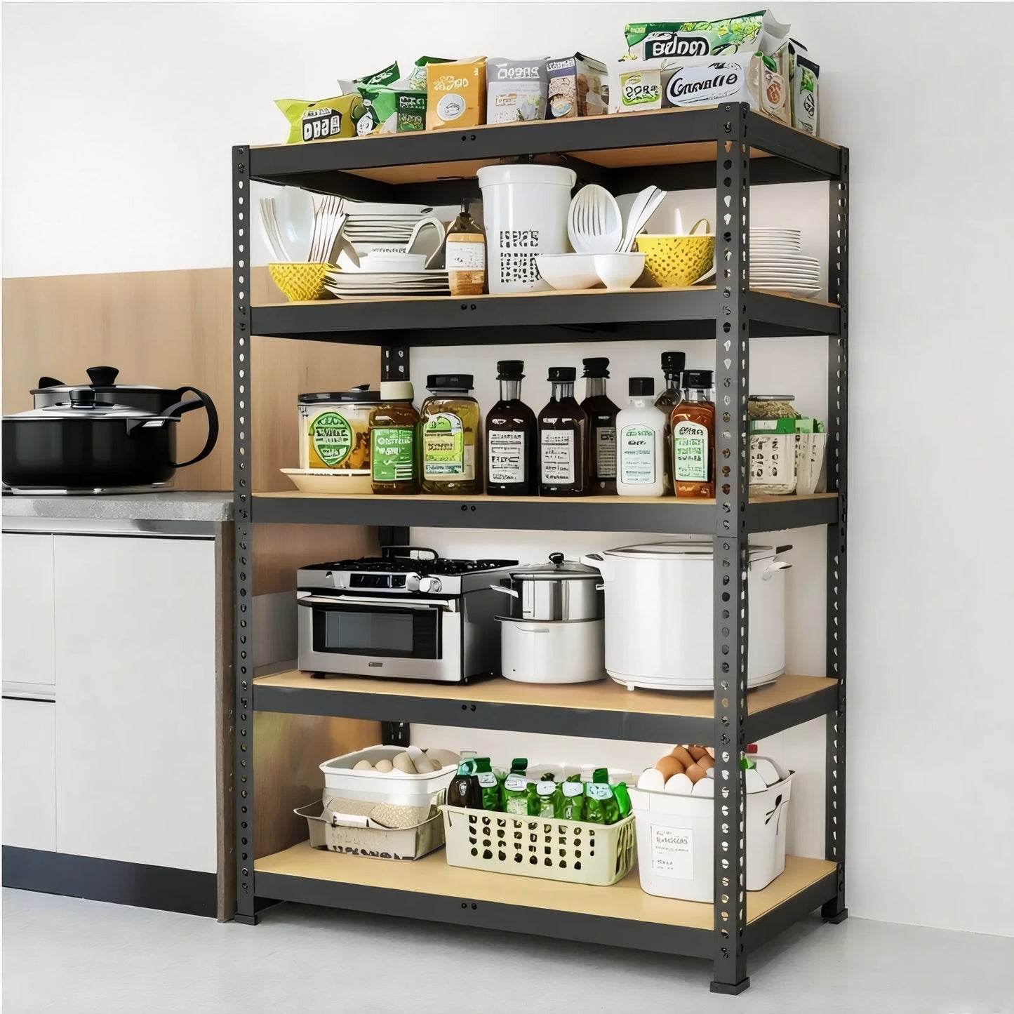 72"/60"H Garage Shelving