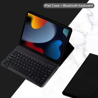 Case For iPad 10.2" 9th 8th 7th Generation, Keyboard Tablet Cover for iPad For iPad Air 10.5"(3rd Gen) Pro 10.5 inch 10.2 Inch