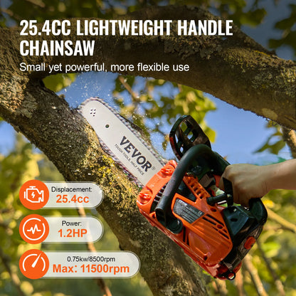 Gas Powered Liteweight Chainsaw