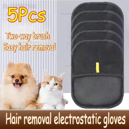 Pet Hair Cleaning And Collection Gloves