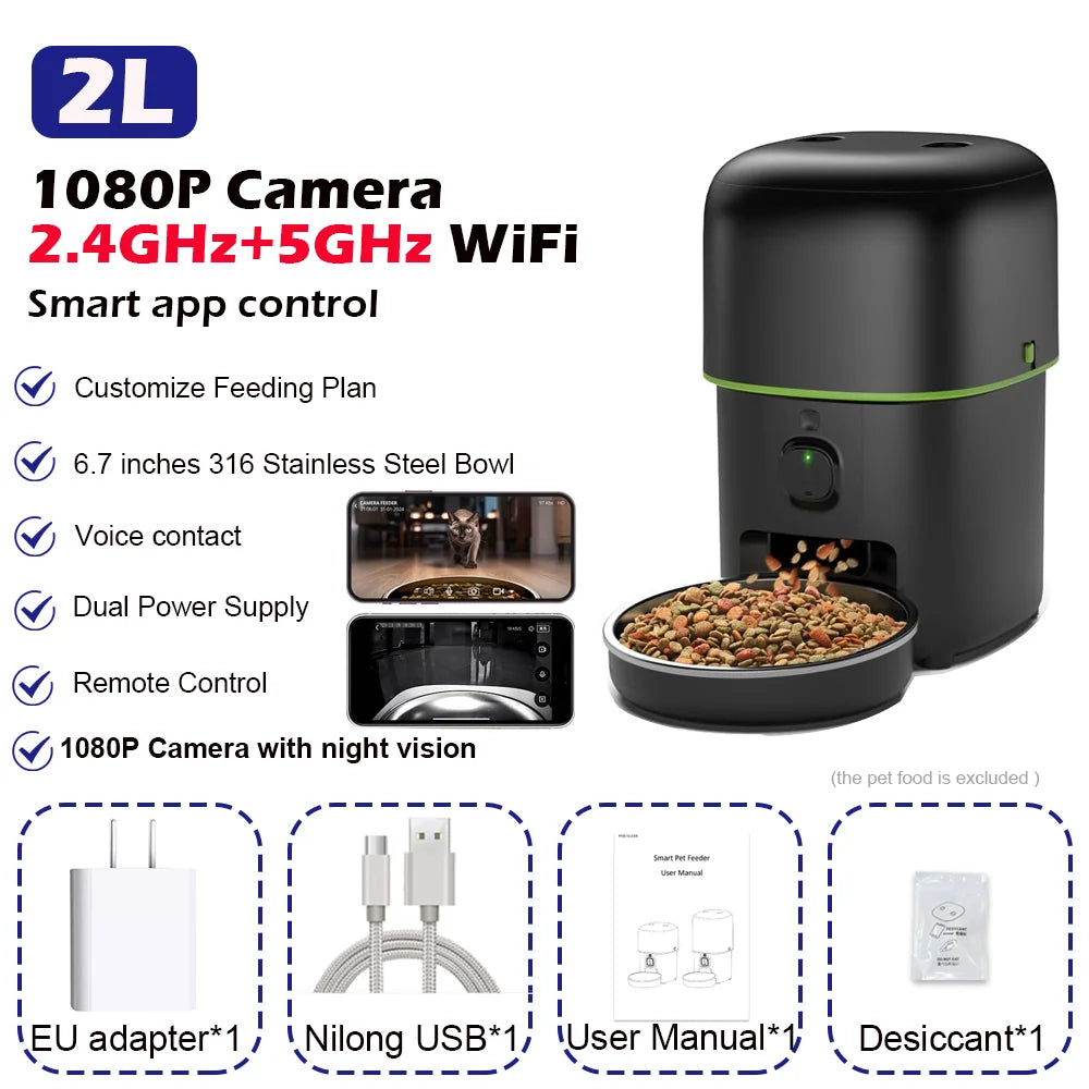 Automatic Cat Feeder Camera
